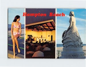 Postcard Hampton Beach, New Hampshire, USA