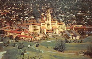 US Government Veterans Administration Hospital Golf Courses in the Foreground...