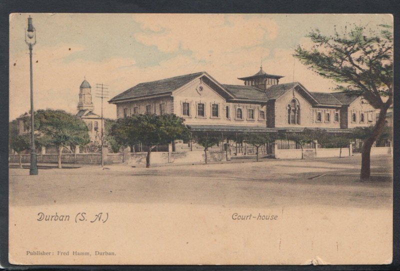 South Africa Postcard - Durban Court House    T2898