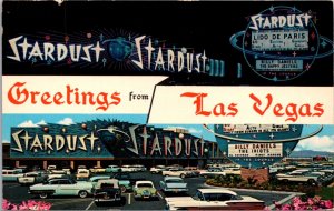 Postcard The Stardust Hotel in Las Vegas, Nevada