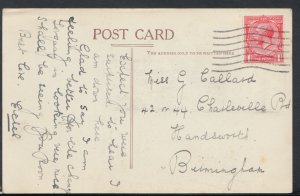 Genealogy Postcard- Callard - Charleville Road, Handsworth, Birmingham RF1263