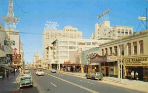 Central Avenue Cars Phoenix Arizona 1950s postcard