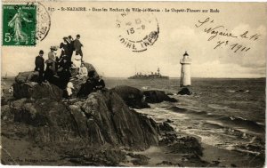 CPA St-NAZAIRE - Dans les Rochers de Ville-es-Martin - Le Dupetti (222965)