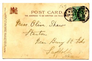 Greeting - Christmas, Angel (Tuck Series 1747, Possible Clapsaddle)