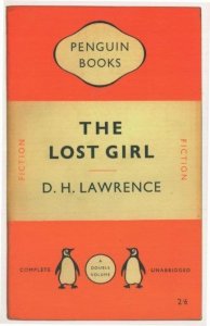 The Lost Girl DH Lawrence 1950 Book Postcard