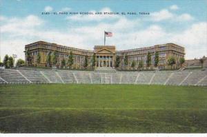 Texas El Paso High School and Stadium