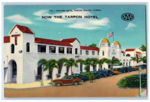 Howard The Tarpon Hotel Cards Palm-lined Tarpon Springs Florida FL Postcard