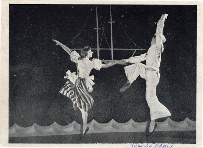 Rolf Alexander Joy Bolton Carter Sailors Fancy Ballet Old Postcard