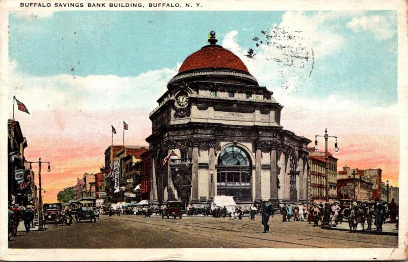 New York Buffalo Buffalo Savings Bank Building 1924