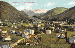 Gries Rhineland-Palatinate Germany Bozen mit Rosengarten antique pc BB1396