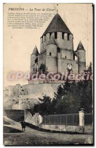 Old Postcard Provins La Tour De Cesar