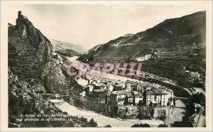 Postcard Modern Vallee du Var Entrevaux General view and the Citadel