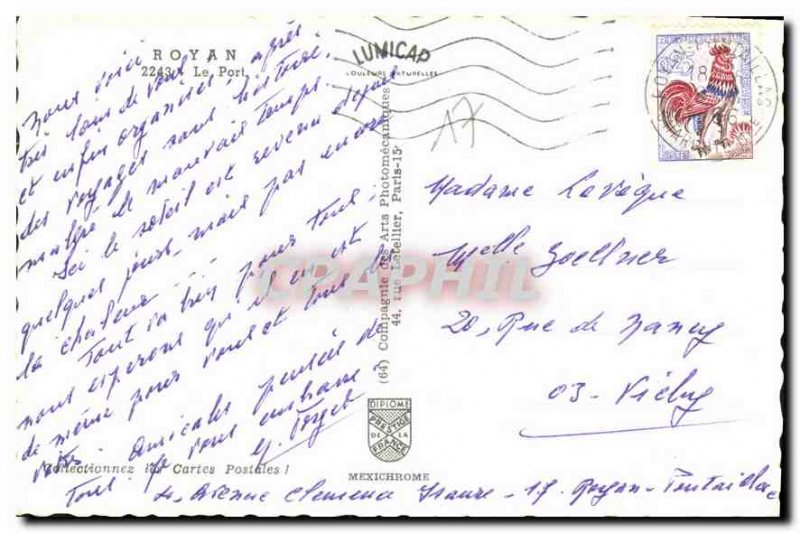 Modern Postcard Royan Port