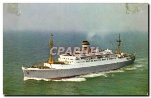 Old Postcard Holland America Line SS Maasdam (steamer)