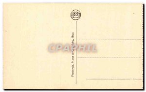 Old Postcard Brugge Belgium Statue Van Eyck