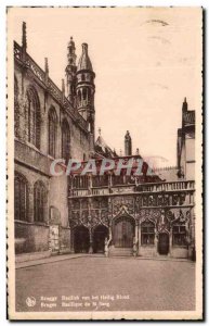 Postcard Old Bruges Basilica Of St. Blood