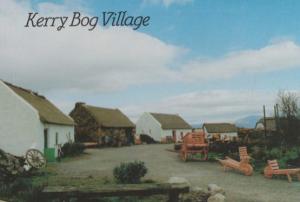 Kerry Bog Village Irish Farming Postcard