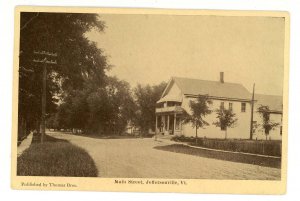 VT - Jeffersonville. Main Street circa 1907