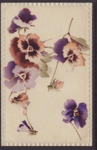 Pansies Postcard