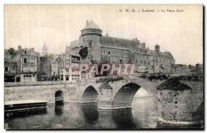 Old Postcard Laval Old Bridge