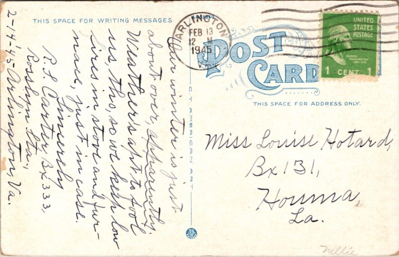 Postcard Main Plant A.C. Lawrence Co in Peabody, Massachusetts