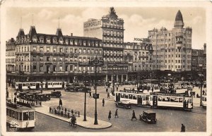 Lot 76 cosmopolite hotel restaurant real photo tram belgium brussels rogier car