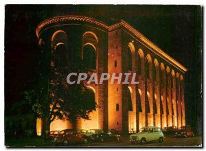 Old Postcard Trier Mosel Konstantin Basilika bei Nacht