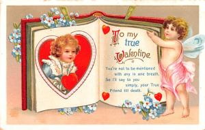 Artist Ellen Clapsaddle Valentines Day 1913 