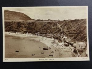 North Wales: NEVIN The Bay Nevin shows beach huts - Old Postcard By Raphael Tuck