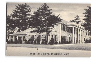 Lynnfield Massachusetts MA Postcard 1930-1950 Towne Lyne House