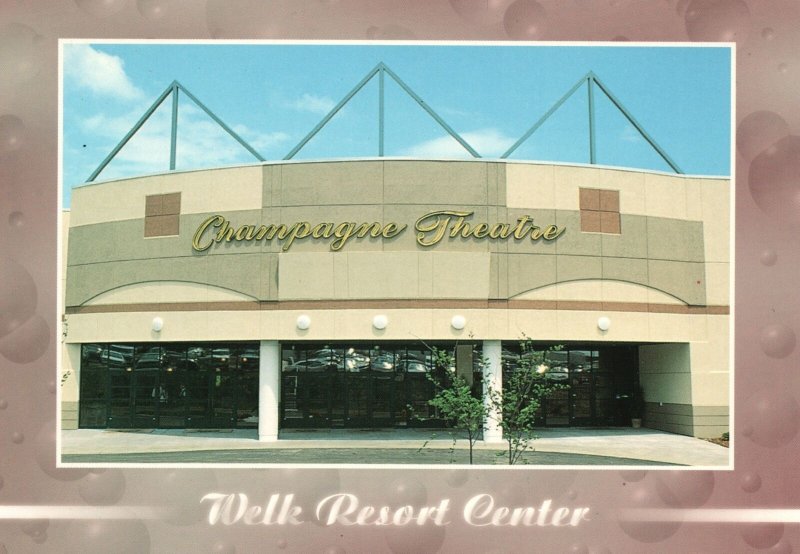 Vintage Postcard The Lawrence Welk Show Champagne Theatre Branson