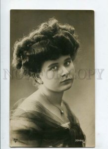 3149297 BELLE Lady ACTRESS vintage PHOTO BNK 1910 year PC