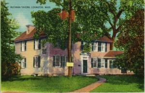 LEXINGTON MASSACHUSETTS BUCKMAN TAVERN