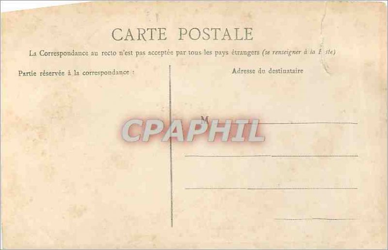 Old Postcard Caen Hotel Dieu