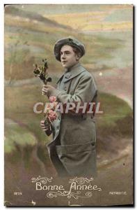 Old Postcard Fancy Man Army Soldier