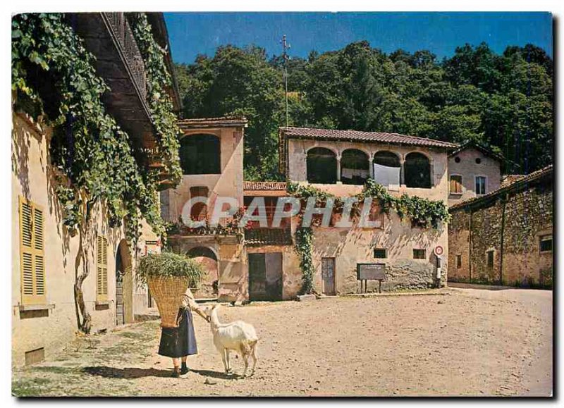 Postcard Modern II pittoresco Ticino Malcantone Sessa