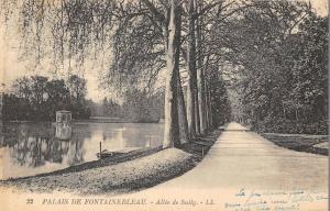 BR92665 palais de fontainebleau allee de sully  france