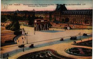 CPA PARIS (1e) - Jardin des Tuleries et l'Arc de Triomphe du Carrousel (218117)