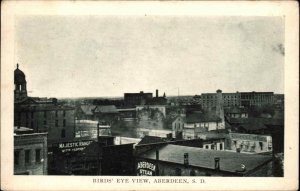 Aberdeen South Dakota SD Birdseye View c1910 Postcard