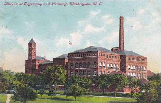 Washington DC Bureau Of Engraving And Printing