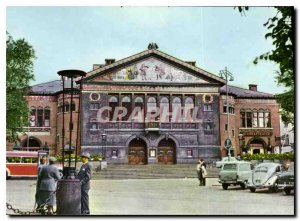 Postcard Modern Arhus Denmark the Theater