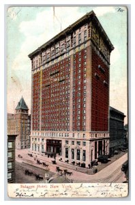 Bellmont Hotel New York City NYC NY 1908 DB Postcard U2