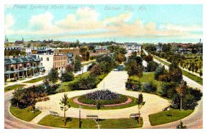 Postcard PARK SCENE Kansas City Missouri MO AR8271