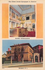 Oldest Jewish Synagogue in America Newport, Rhode Island, USA Judaic Unused 