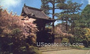 Oriental Tea Garden - San Francisco, California CA  