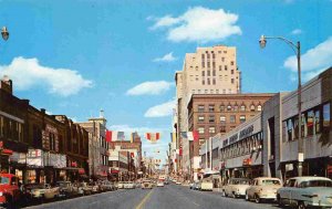 Superior Street Duluth Minnesota 1950s postcard