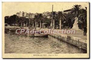 Postcard Old Bandol sur Mer harbor dock