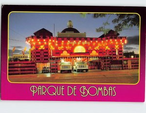 Postcard Parque De Bombas, Ponce, Puerto Rico