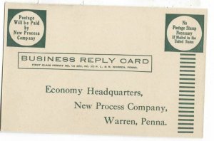 Advertising Postcard New Process Co Warren PA Womens Silk Slip