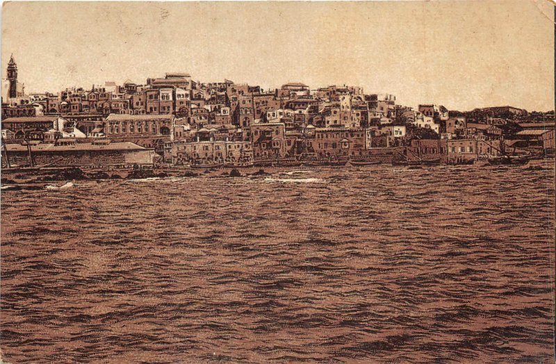 br104923 port of jaffa  palestine israel